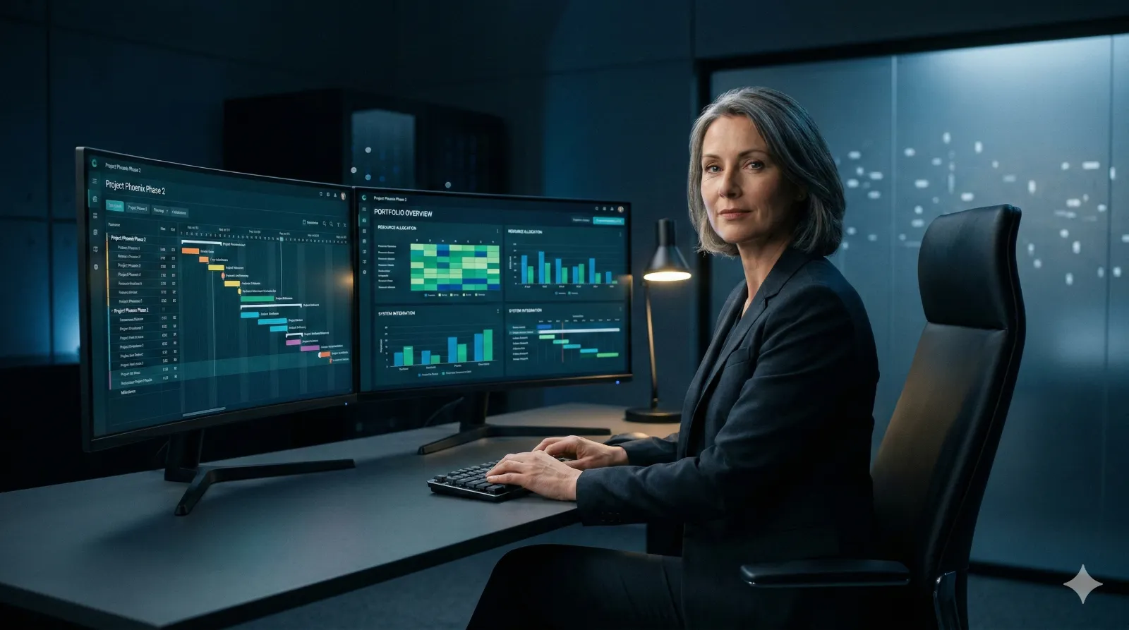Multiprojektmanagement Software Dashboard – PM4Defence Projektportfolio